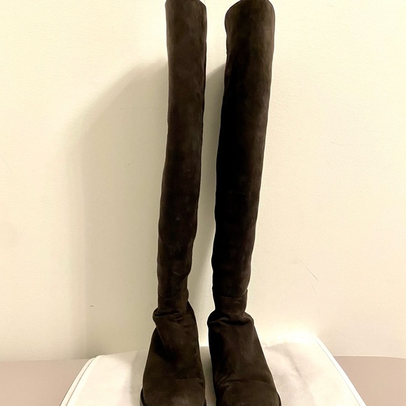 Authentic Stuart Weitzman 50/50 boots - Picture 2 of 12